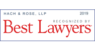 Hach & Rose, LLP Best Lawyers 2019